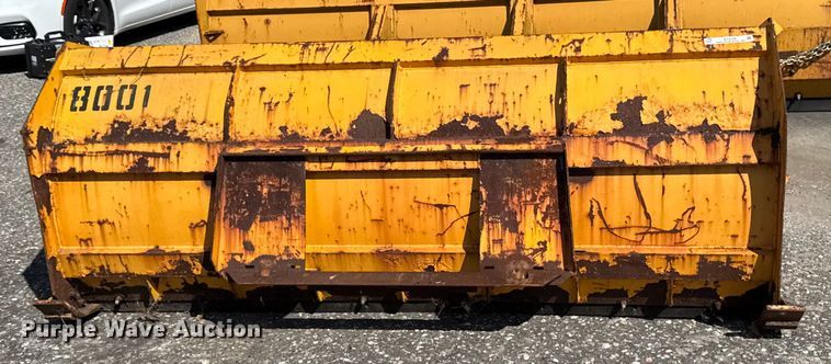 image for item EV4334 ProTech skid steer snow pusher