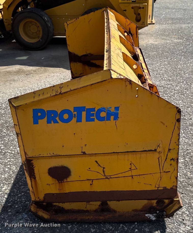 image for item EV4334 ProTech skid steer snow pusher