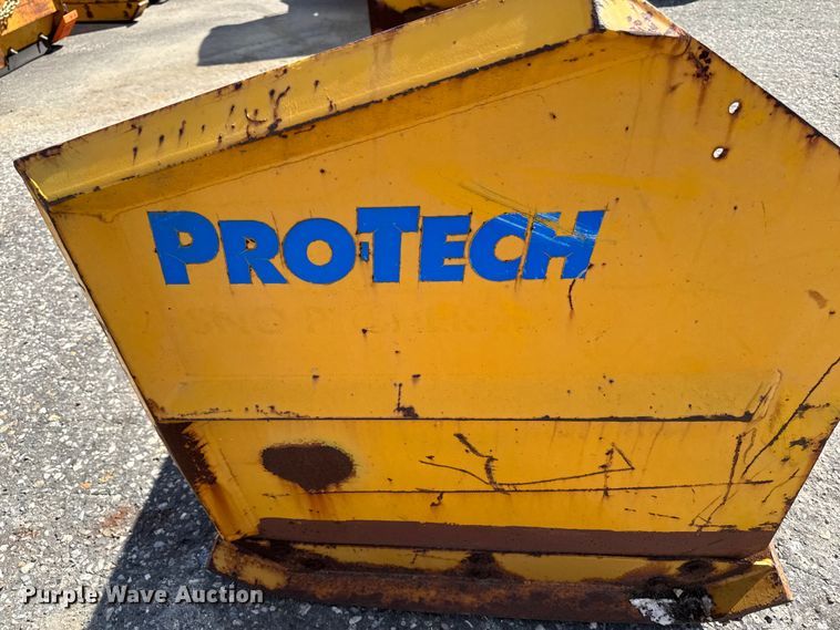 image for item EV4334 ProTech skid steer snow pusher