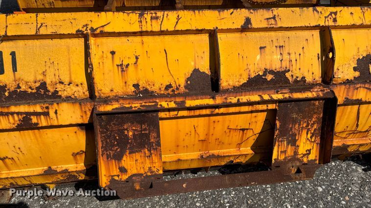 image for item EV4334 ProTech skid steer snow pusher