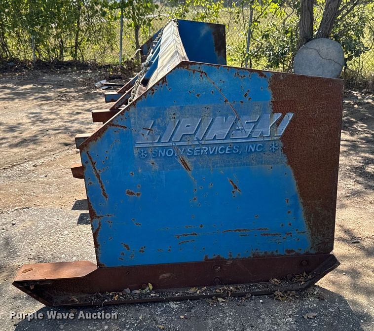 image for item EV4337 Pro Tech wheel loader snow pusher