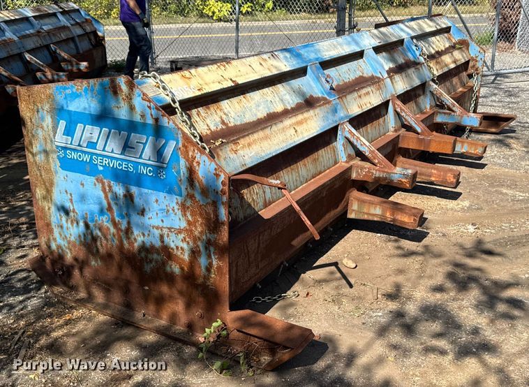 image for item EV4337 Pro Tech wheel loader snow pusher