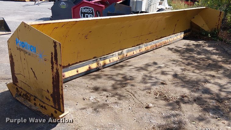 image for item EV4338 Protech wheel loader snow pusher