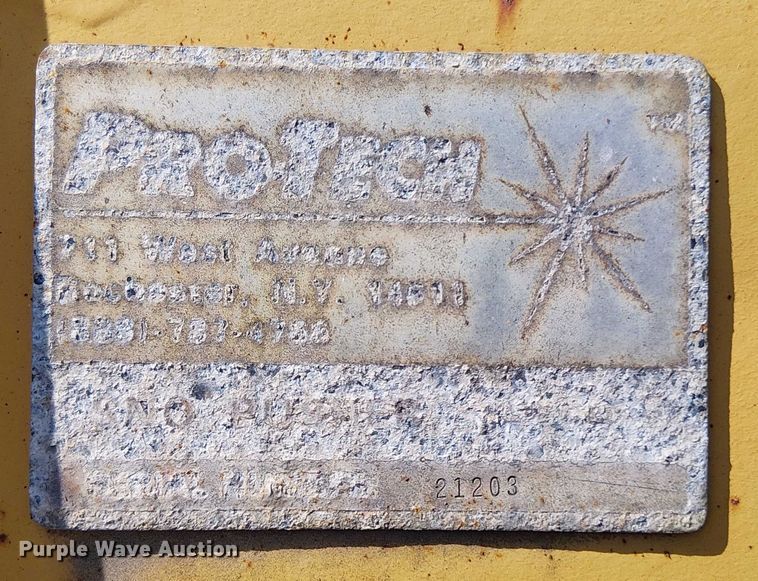 image for item EV4338 Protech wheel loader snow pusher