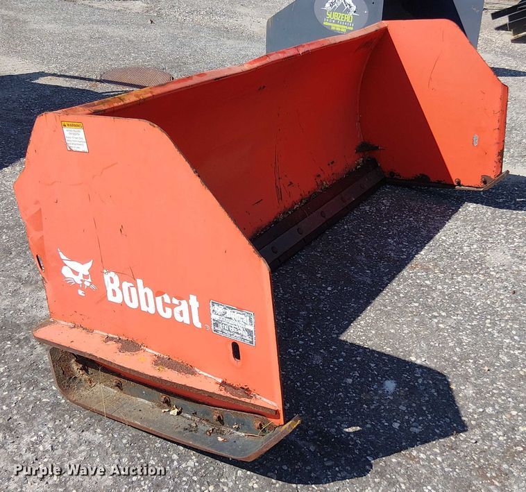 image for item EV4339 Bobcat skid steer snow pusher
