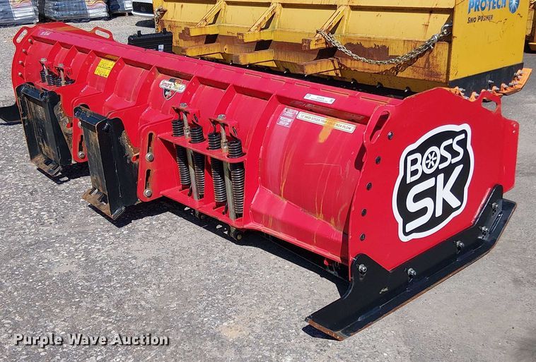 image for item EV4340 Boss skid steer snow pusher