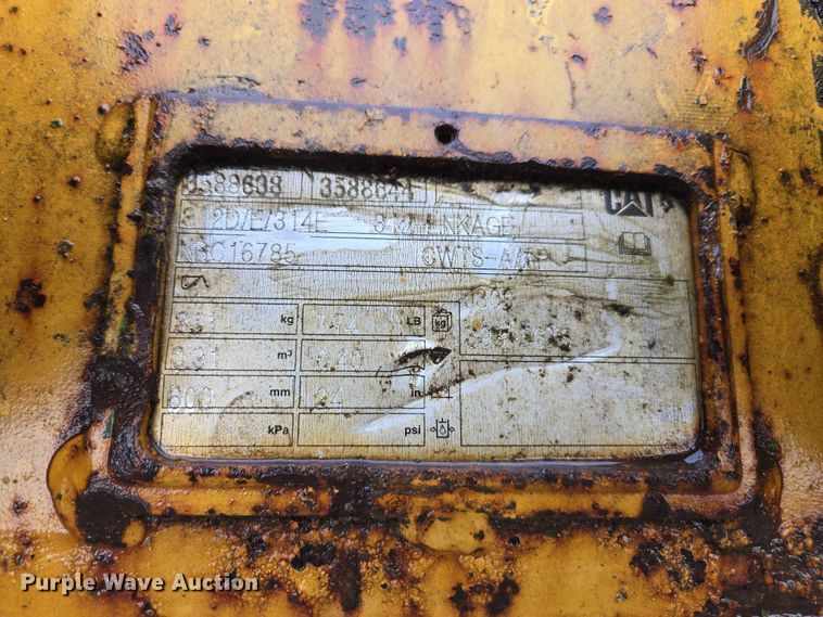 image for item EV4350 Caterpillar excavator bucket