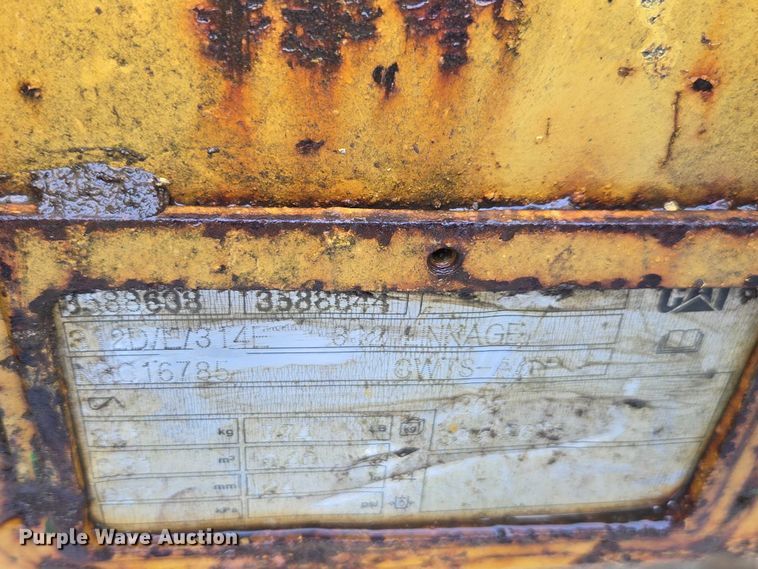 image for item EV4350 Caterpillar excavator bucket