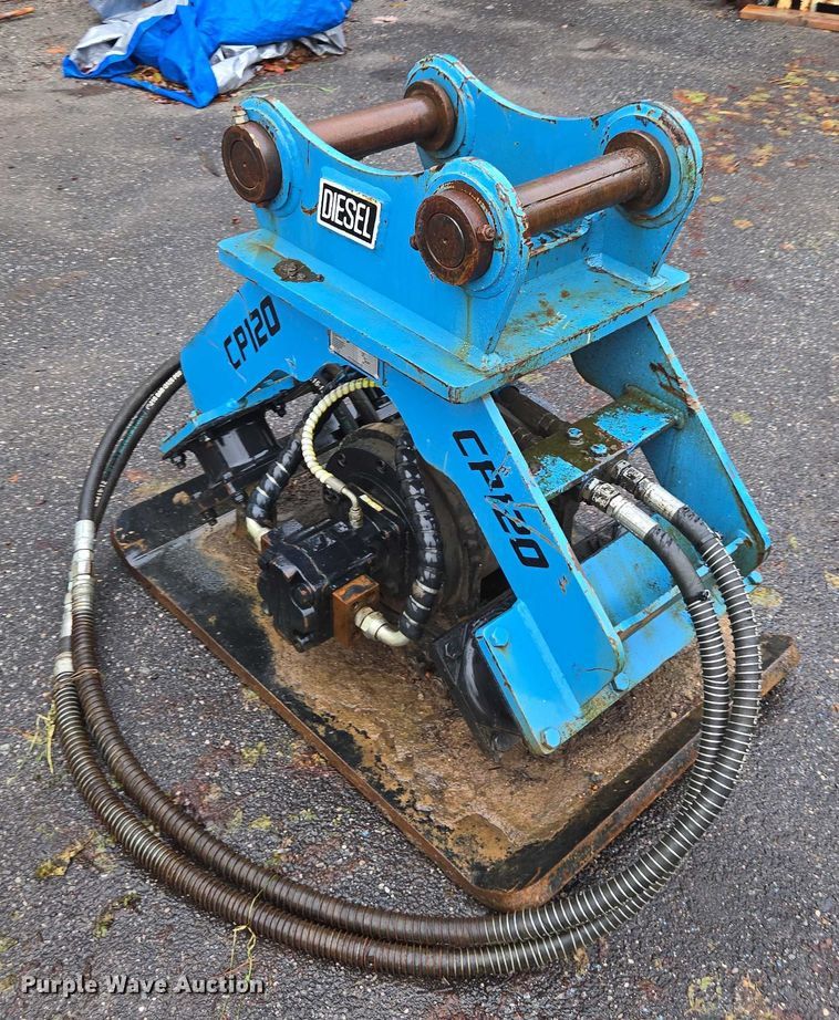 image for item EV4351 Diesel CP120 excavator plate compactor