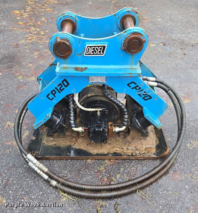image for item EV4351 Diesel CP120 excavator plate compactor