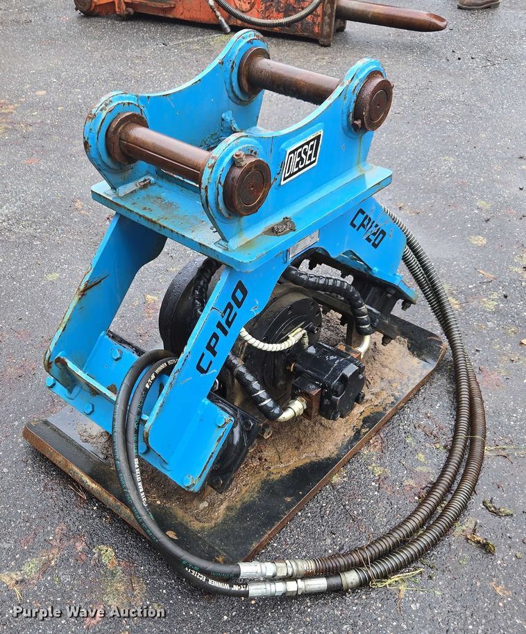 image for item EV4351 Diesel CP120 excavator plate compactor
