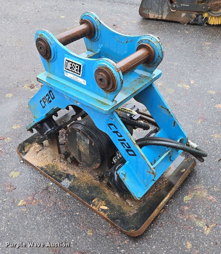 image for item EV4351 Diesel CP120 excavator plate compactor
