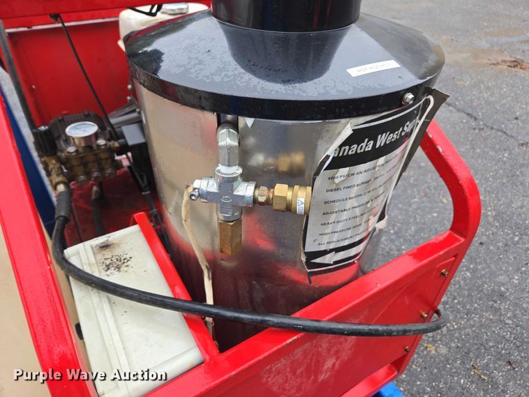 image for item EV4354 Canada West Supply hot pressure washer