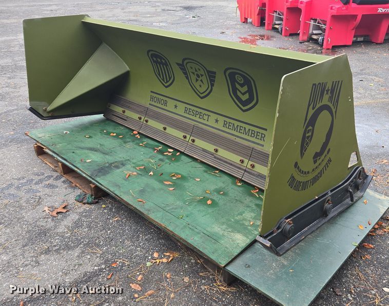 image for item EV4356 Pro-Tech SC08M skid steer snow pusher