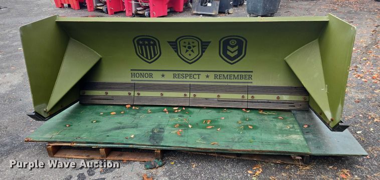 image for item EV4356 Pro-Tech SC08M skid steer snow pusher