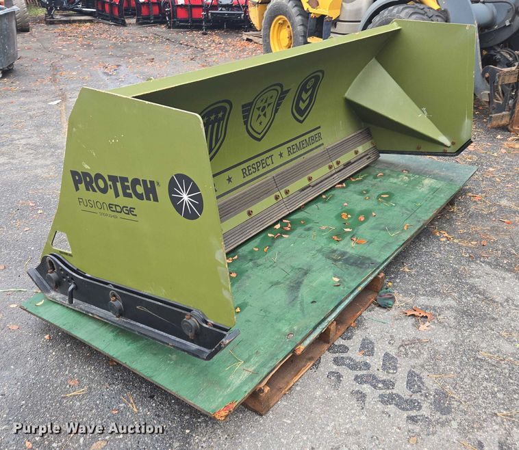 image for item EV4356 Pro-Tech SC08M skid steer snow pusher