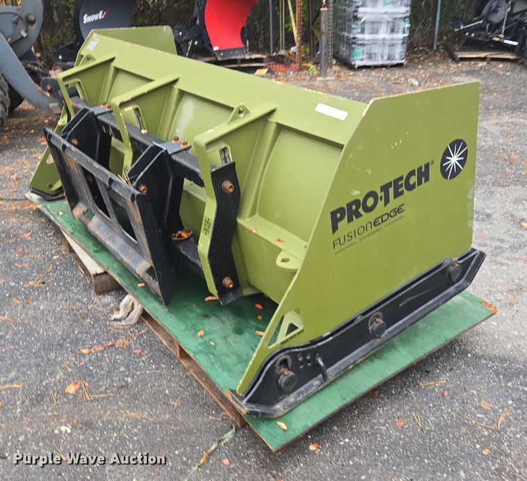 image for item EV4356 Pro-Tech SC08M skid steer snow pusher