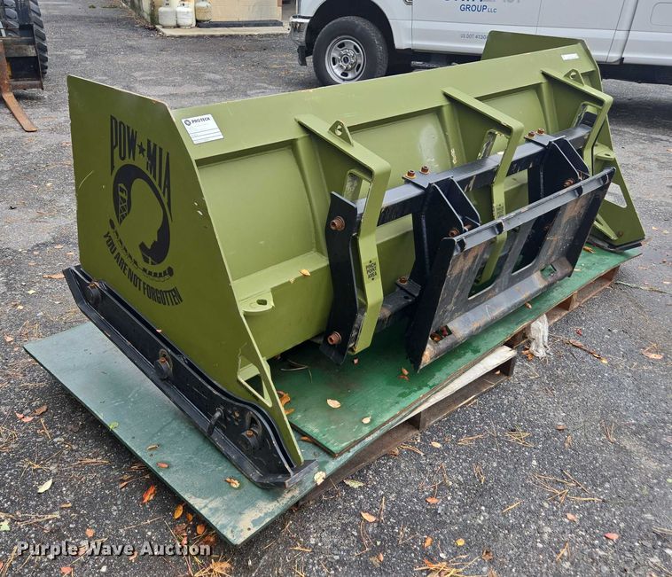 image for item EV4356 Pro-Tech SC08M skid steer snow pusher