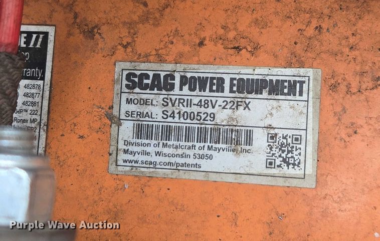 image for item EV4364 Scag V-Ride II ZTR lawn mower