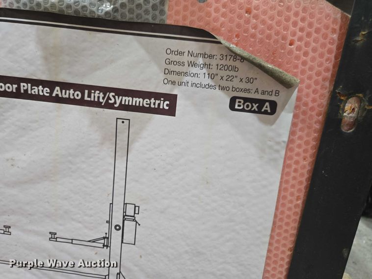 image for item EV4366 TMG Industrial two post automotive lift