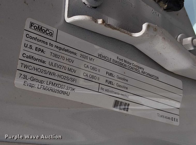 image for item EV5009 2020 Ford F350 bucket truck