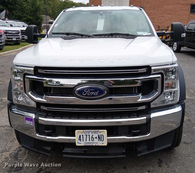 image for item EV5012 2022 Ford F-600 hook lift truck