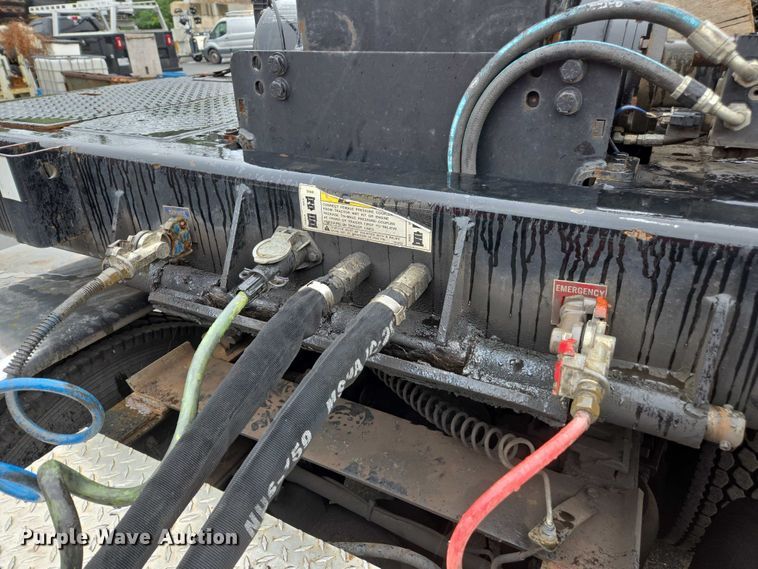 image for item EV5013 2020 Landoll 455B drop tilt deck equipment trailer