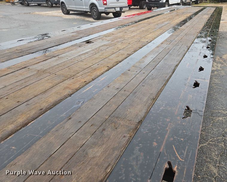 image for item EV5013 2020 Landoll 455B drop tilt deck equipment trailer