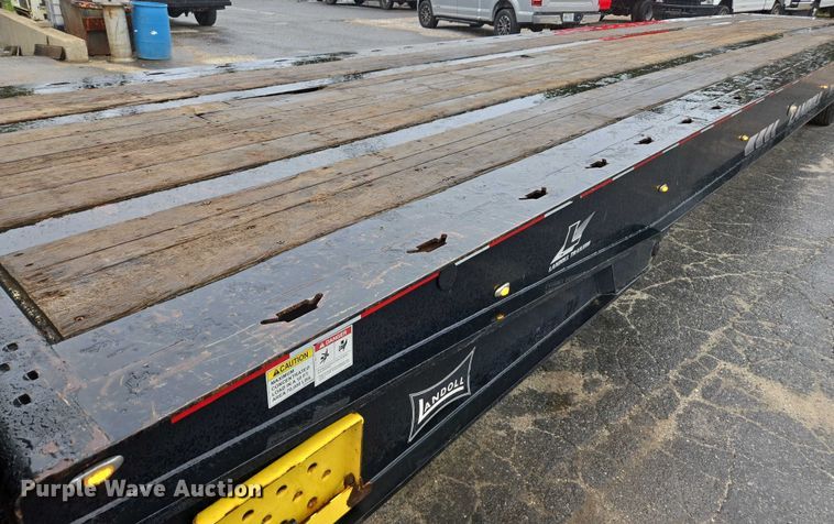 image for item EV5013 2020 Landoll 455B drop tilt deck equipment trailer