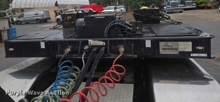 image for item EV5013 2020 Landoll 455B drop tilt deck equipment trailer