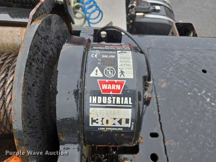 image for item EV5013 2020 Landoll 455B drop tilt deck equipment trailer