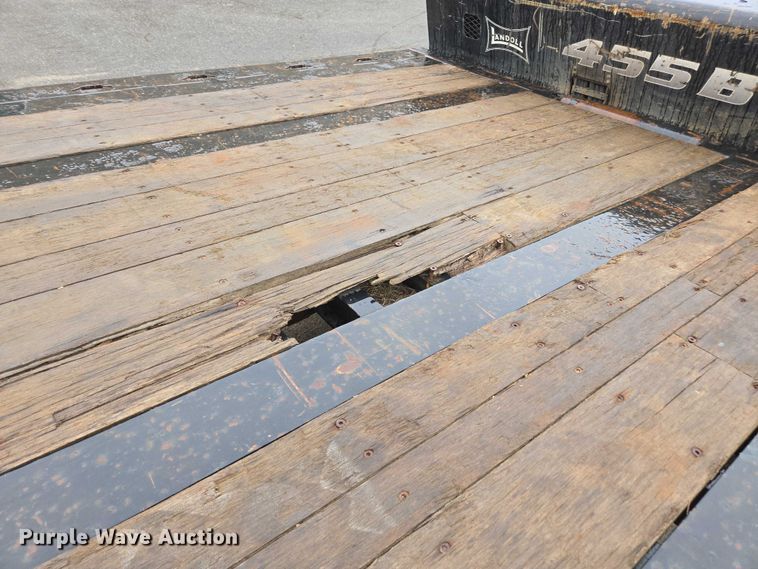 image for item EV5013 2020 Landoll 455B drop tilt deck equipment trailer