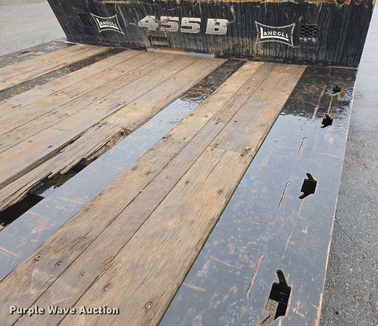 image for item EV5013 2020 Landoll 455B drop tilt deck equipment trailer
