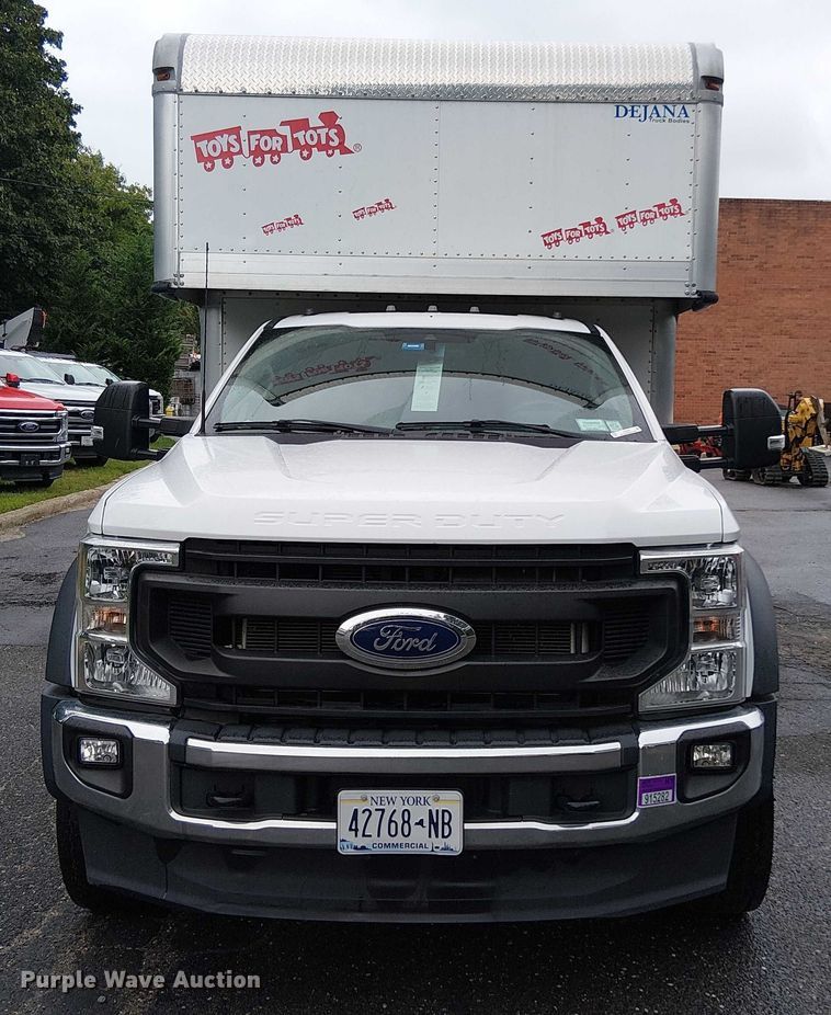 image for item EV5016 2022 Ford F550 box truck