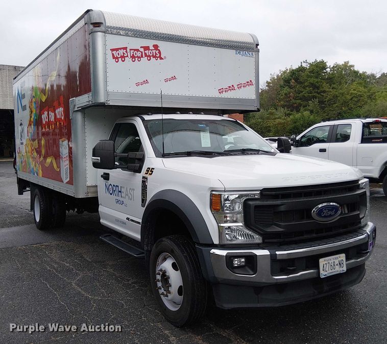 image for item EV5016 2022 Ford F550 box truck