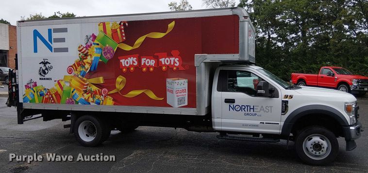 image for item EV5016 2022 Ford F550 box truck
