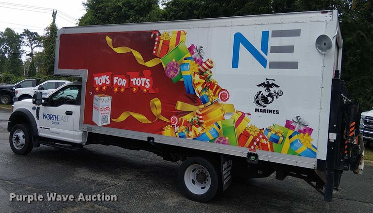image for item EV5016 2022 Ford F550 box truck
