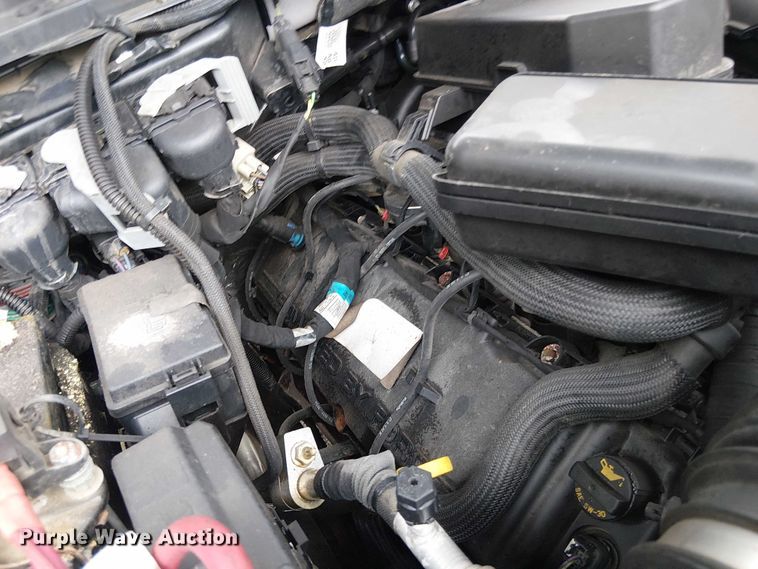 image for item EV5017 2022 Ford F350 Super Duty SuperCab utility bed pickup truck