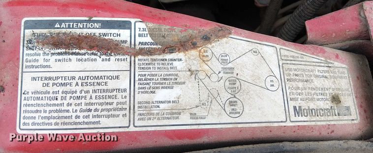 image for item EV5018 2002 Ford F550 Super Duty dump truck