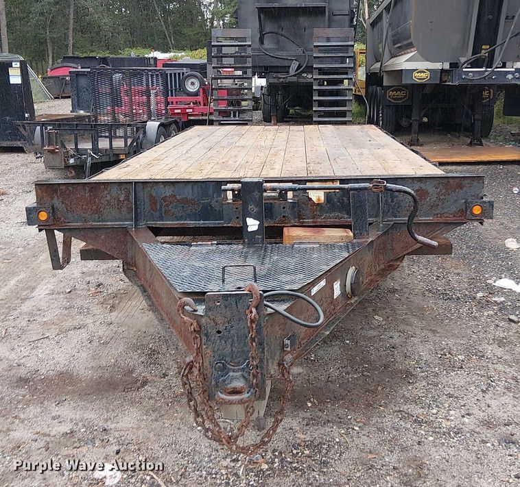 image for item EV5023 2015 Kaufman equipment trailer equipment trailer