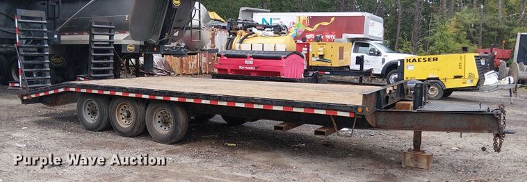 image for item EV5023 2015 Kaufman equipment trailer equipment trailer