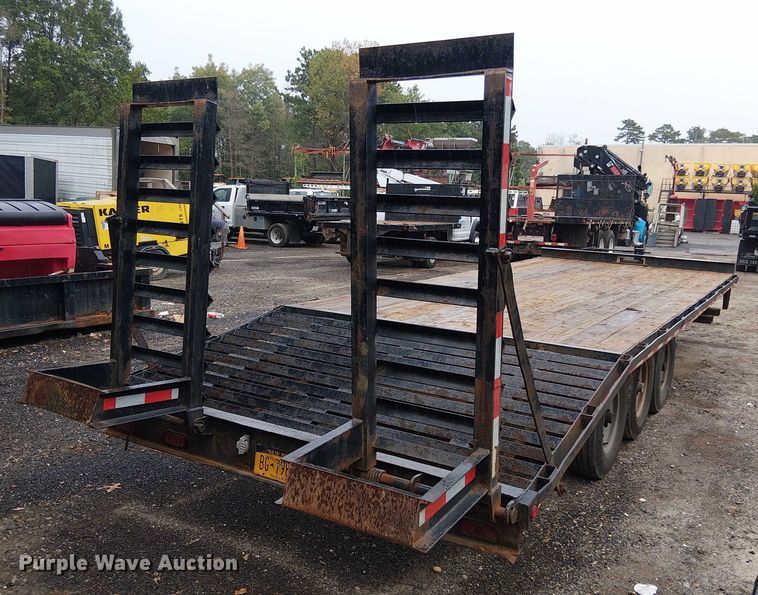 image for item EV5023 2015 Kaufman equipment trailer equipment trailer