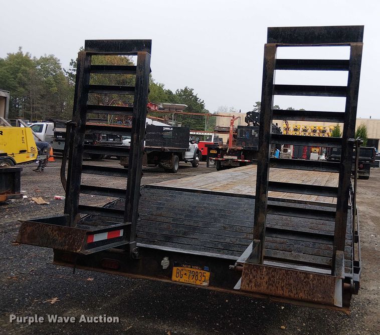 image for item EV5023 2015 Kaufman equipment trailer equipment trailer