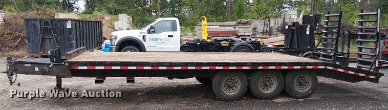 image for item EV5023 2015 Kaufman equipment trailer equipment trailer