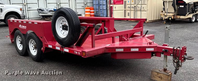 image for item EV5027 2021 Air tow T16-12 utility trailer