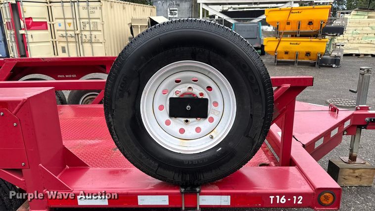 image for item EV5027 2021 Air tow T16-12 utility trailer