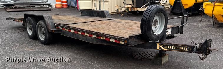 image for item EV5030 2019 Kaufman tilt deck equipment trailer