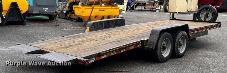image for item EV5030 2019 Kaufman tilt deck equipment trailer
