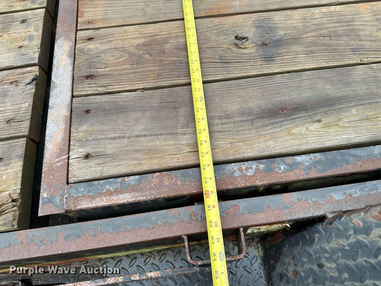 image for item EV5030 2019 Kaufman tilt deck equipment trailer