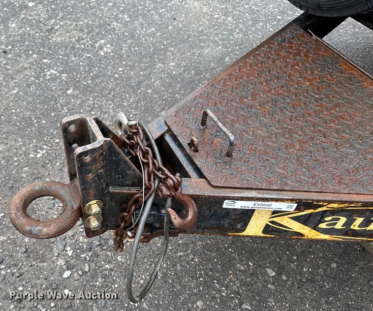 image for item EV5030 2019 Kaufman tilt deck equipment trailer